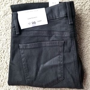 *New* Loft coated skinny jeans